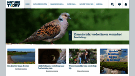 What Natuurbericht.nl website looked like in 2020 (3 years ago)