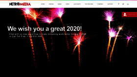 What Netro.ca website looked like in 2020 (3 years ago)