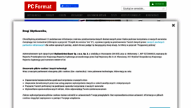 What Nextmag.pl website looked like in 2020 (3 years ago)