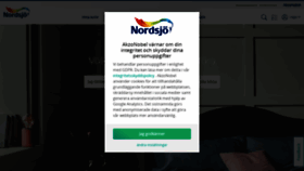 What Nordsjo.se website looked like in 2020 (3 years ago)
