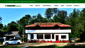 What Nakshatrahomestay.com website looked like in 2020 (3 years ago)