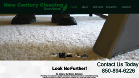 What Newcenturycleaning.com website looked like in 2020 (3 years ago)
