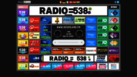 What Nederland.fm website looked like in 2020 (3 years ago)