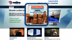 What Netline.com.tr website looked like in 2020 (3 years ago)