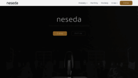 What Neseda.com website looked like in 2020 (3 years ago)