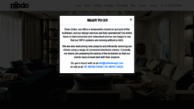 What Nitidodesign.com website looked like in 2020 (5 years ago)