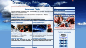 What Numerologie-fidelia.ro website looked like in 2020 (3 years ago)