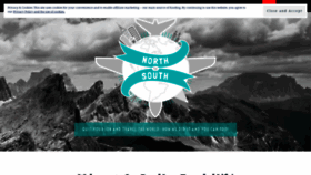 What Northtosouth.us website looked like in 2020 (3 years ago)