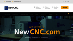 What Newcnc.com website looked like in 2020 (3 years ago)