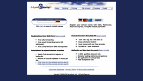 What Namealerts.com website looked like in 2020 (3 years ago)