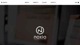 What Noxia.it website looked like in 2020 (3 years ago)