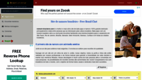 What Namoro-brasileiro.com website looked like in 2020 (3 years ago)