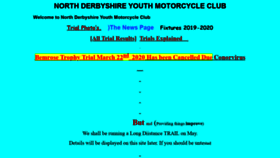 What Ndymcc.co.uk website looked like in 2020 (4 years ago)