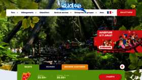 What Nigloland.fr website looked like in 2020 (3 years ago)