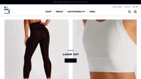 What Nimbleactivewear.com website looked like in 2020 (3 years ago)