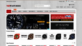 What Nzwatches.com website looked like in 2020 (3 years ago)