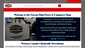 What Norcanfp.com website looked like in 2020 (3 years ago)