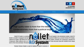 What Nolletro.com website looked like in 2020 (3 years ago)