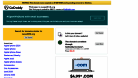 What Nano2018.org website looked like in 2020 (3 years ago)
