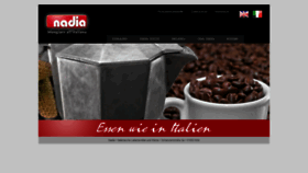 What Nadia.de website looked like in 2020 (3 years ago)