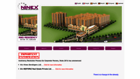 What Ninex.in website looked like in 2020 (3 years ago)