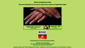 What Nagelstudioadele.nl website looked like in 2020 (3 years ago)