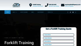 What Nationwideforklifttraining.co.uk website looked like in 2020 (3 years ago)