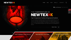 What Newtex.com website looked like in 2020 (3 years ago)