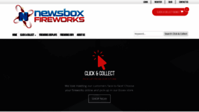 What Newsboxfireworks.co.uk website looked like in 2020 (3 years ago)