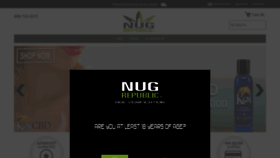 What Nugrepublic.com website looked like in 2020 (3 years ago)