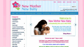 What Newmothernewbaby.com website looked like in 2020 (3 years ago)
