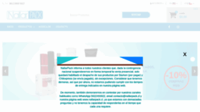 What Nallarpack.cl website looked like in 2020 (5 years ago)