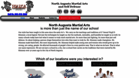 What Northaugustamartialarts.com website looked like in 2020 (3 years ago)