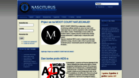 What Nasciturus.com website looked like in 2020 (3 years ago)