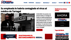 What Nuevodiariodesalta.com.ar website looked like in 2020 (3 years ago)
