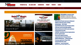 What Newsgastro.pl website looked like in 2020 (3 years ago)