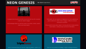 What Neongenesis.it website looked like in 2020 (3 years ago)