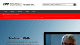 What Northwestspecialtyhospital.com website looked like in 2020 (3 years ago)