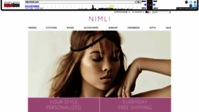 What Nimli.com website looked like in 2020 (3 years ago)