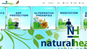 What Naturalhealingtools.com website looked like in 2020 (3 years ago)