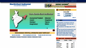 What Northeastindiastat.com website looked like in 2020 (3 years ago)