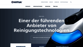 What Nilfisk-alto.de website looked like in 2020 (3 years ago)