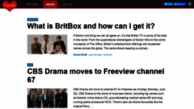 What News.tvguide.co.uk website looked like in 2020 (3 years ago)