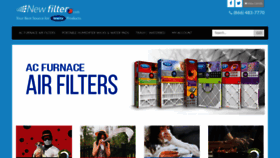 What Newfilter.com website looked like in 2020 (3 years ago)