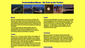 What Nordsee-freunde.de website looked like in 2020 (4 years ago)