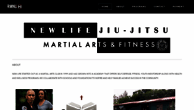 What Newlifebjj.com website looked like in 2020 (3 years ago)