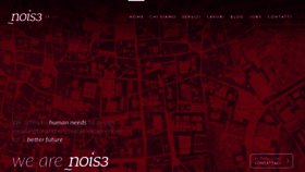 What Nois3.it website looked like in 2020 (3 years ago)