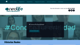 What Neolife.com.py website looked like in 2020 (3 years ago)