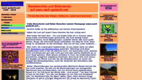 What Nach-gedacht.net website looked like in 2020 (3 years ago)