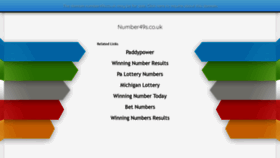 What Number49s.co.uk website looked like in 2020 (5 years ago)